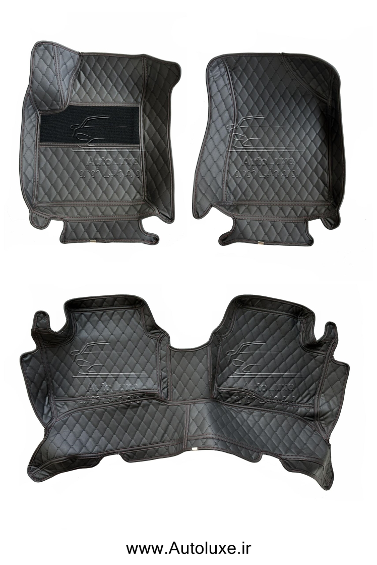 کفپوش شش بعدی موکت دار گلدوزی بک X3