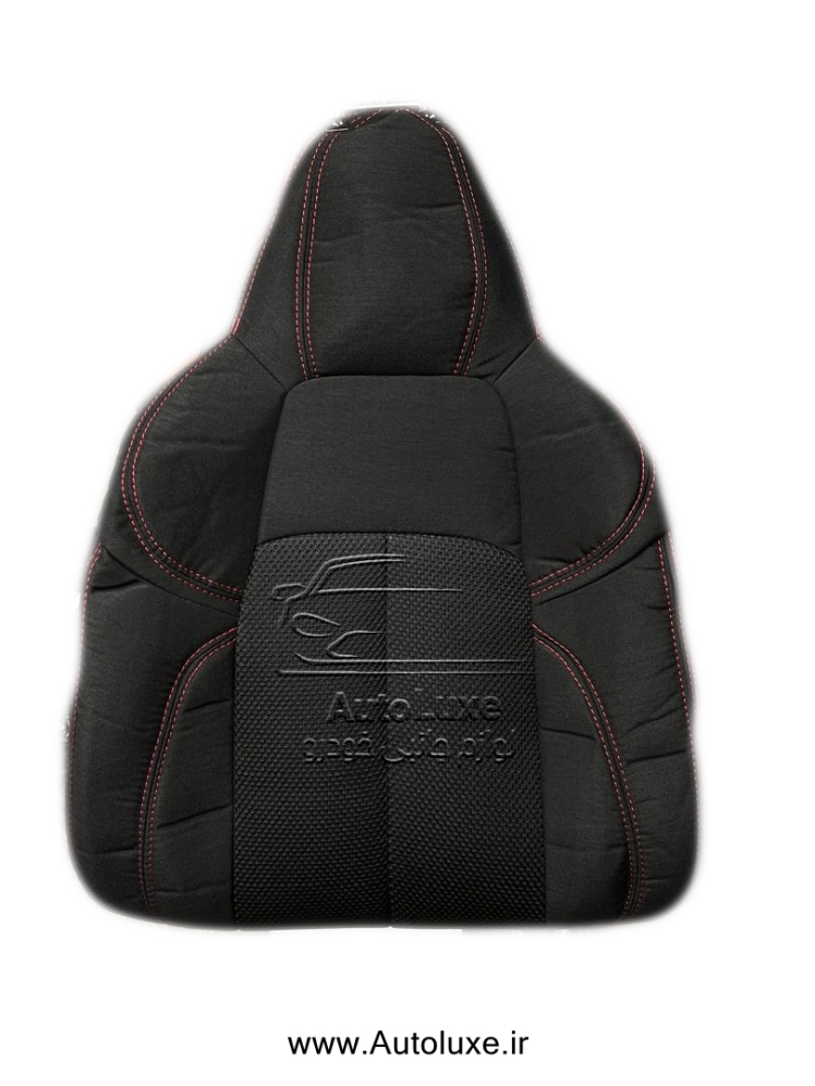 روکش صندلی چانگان CS55 تمام پارچه مشکی دوخت قرمز