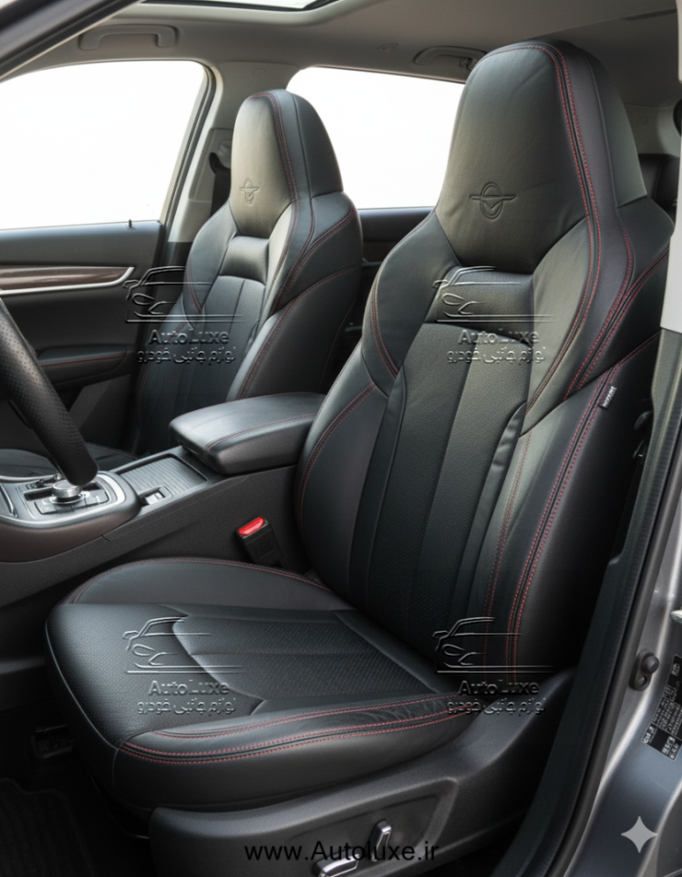 روکش صندلی هایما 8s تمام چرم مشکی