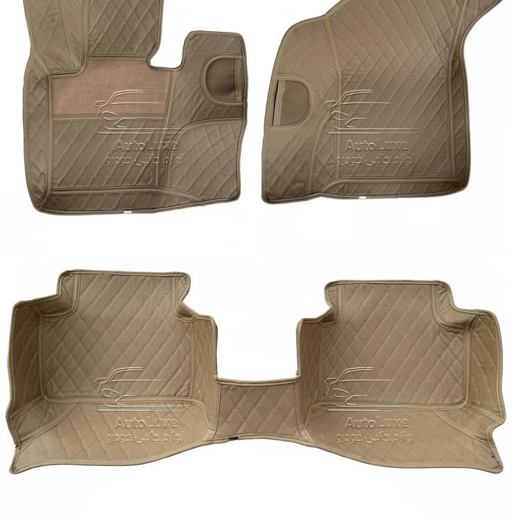 کفپوش شش بعدی موکت دار گلدوزی BMW X3 مدل 2008