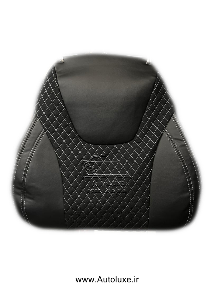 روکش صندلی تیگارد X35 چرم و پارچه دوخت سفید