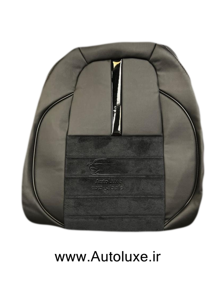 روکش صندلی تارا تمام چرم و مخمل نوار پیانویی